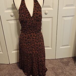 Urban Outfitters Brown Backless Dress